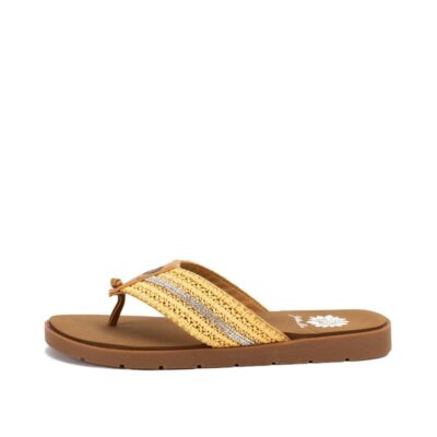 Women Yellow Box  | Fania Flip Flop Sandal