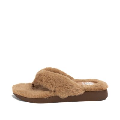 Women Yellow Box  | Gingi Fur Sandal