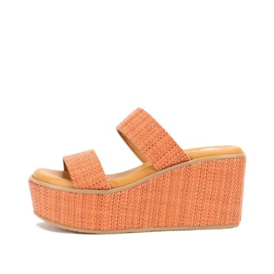 Women Yellow Box  | Inisa Wedge Sandal