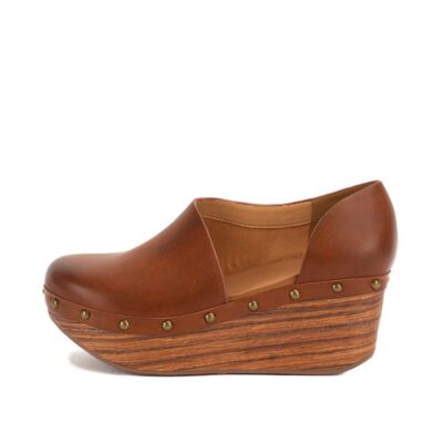 Women Yellow Box  | Bidelia Wedge Clog