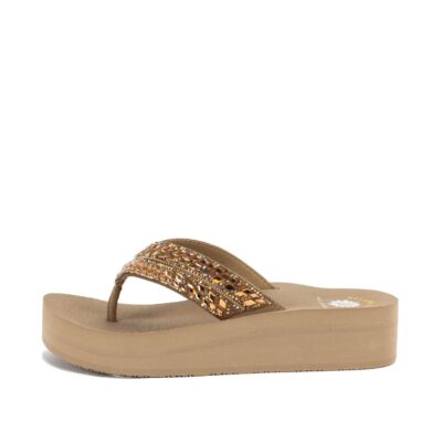 Women Yellow Box  | Brandy Flatform Sandal