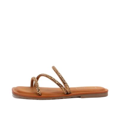 Women Yellow Box  | Darian Flat Sandal