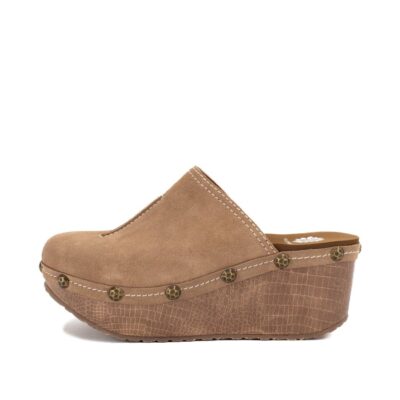 Women Yellow Box  | Brody Wedge Clog